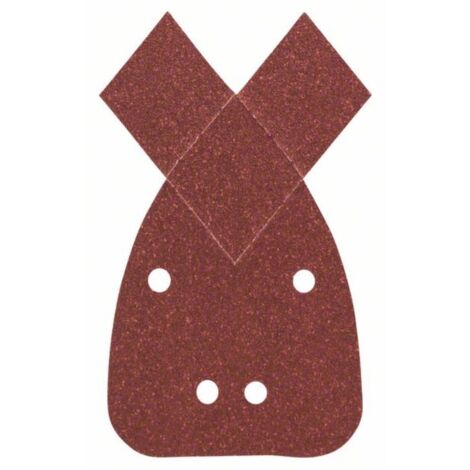 Schleifblatt-Set für Multischleifer. 5-teilig. 11 Löcher. DIY. 95 x 135 mm. 80
