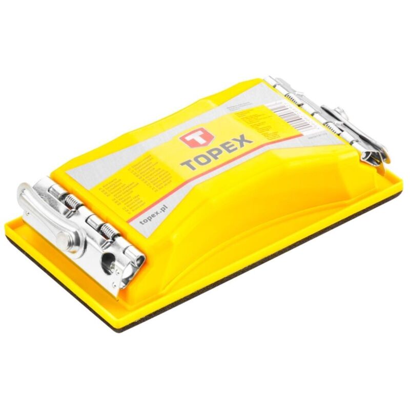 Topex Schleifblock 100x210 Mm - Metallklammern - Für Präzisionsschleifen
