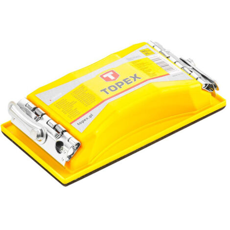 Schleifblock Topex 08a108 Metallklammern 85x165 mm