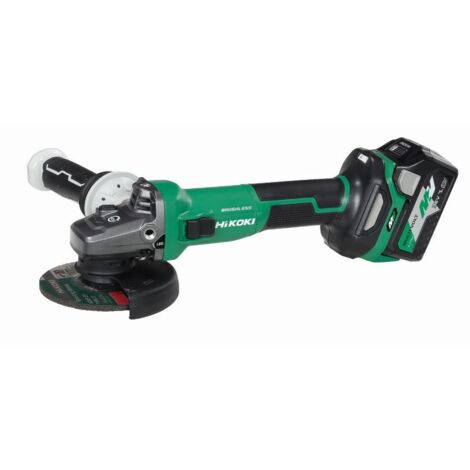 Schleifmaschine Ø125mm 36V Brushless mit selbstblockierendem Schalter - Variable Geschwindigkeiten- HIKOKI -G3613DVEWQZ