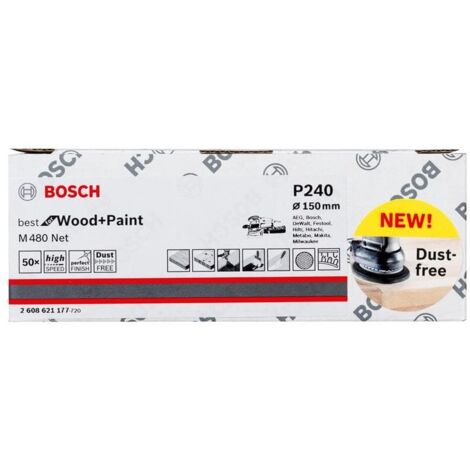 SCHLEIFNETZ M480 150MM G240 - 50 STK - B 2608621177