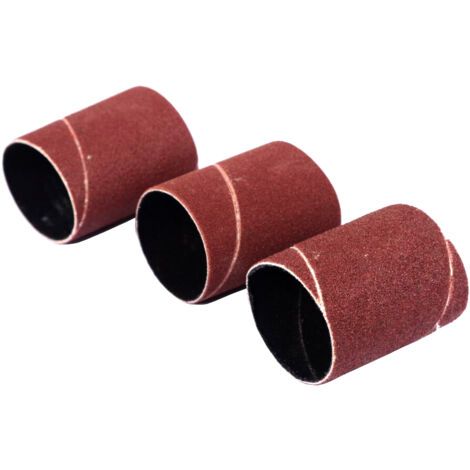 Schleifpapier für Polierschleifmaschinen, 45 mm Rolle, 3er-Pack.