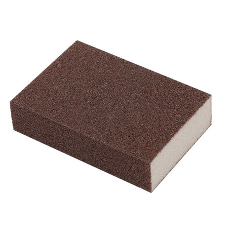 Schleifschwämme, 9 Stück Schleifschwämme (mittel) Zufälliger wiederverwendbarer Schleifschwamm-Schleifblock für die Küchenreinigung (100 x 70 x 25 mm)