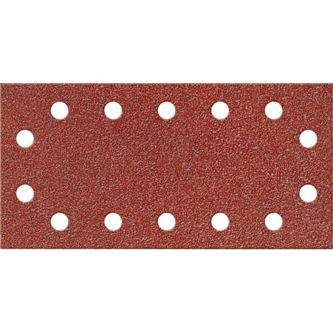 Schleifstreifen.Kor.10St. 115x280mm,K180,14L.FORTIS