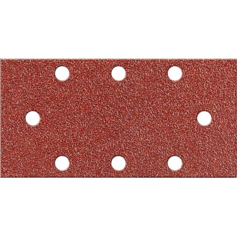 Schleifstreifen.Kor.10St. 93 x230mm,K180,8L. FORTIS