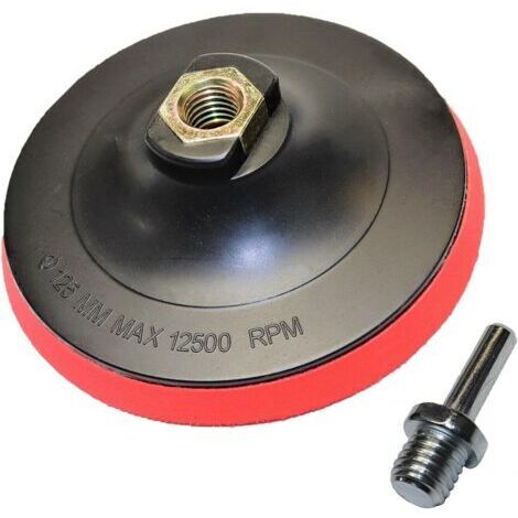 Schleifteller und Stützteller, 150 mm selbstklebender Stützteller, Adapter