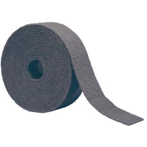 Schleifvliesrolle Länge 10 m Breite 100 mm ultra fine grau