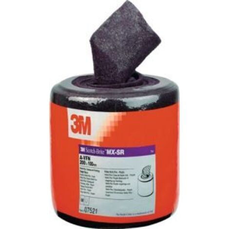 Schleifvliesrolle MX-SR L.6m B.100mm very fine violett 3M