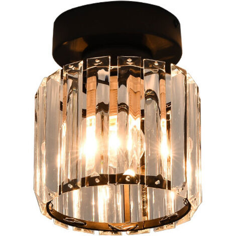 Schlichter, moderner LED-Kristall-Deckenlampenschirm, luxuriöser Lampenschirm