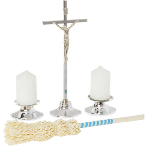 Schlichtes silbernes Weihnachtsliederset, klein, 17 cm
