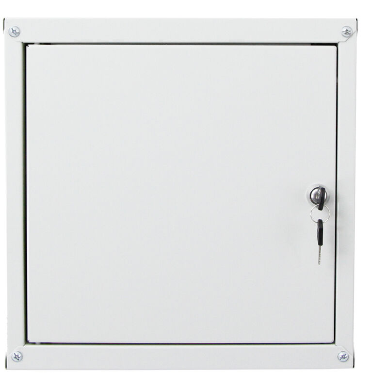 Casier métallique verouillable cubic HxLxP 35x35x35cm Gris Armoire à casier cube, consigne polyvalente, vestiaire, placard en métal - Grau