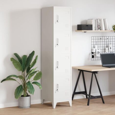 Schließfachschrank mit 4 Fächern 38x45x180 cm