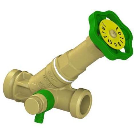 Schlösser Freistromventil Multi DN15 3/4" AG mit Entleerung nichtst. Spindel DVGW