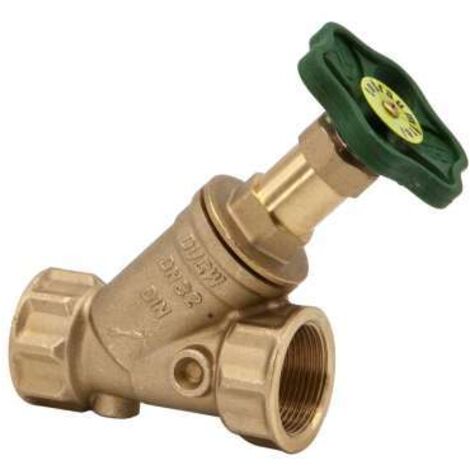 Schlösser Schrägsitzventil 1 1/4" DN32 Innengewinde ohne Entl. Freistromventil nichtst. Spindel DVGW