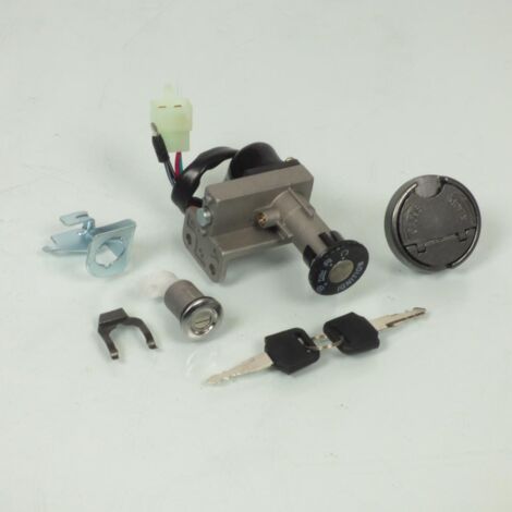 Schloss-Kit Teknix für Kymco 50 AGILITY 4T 10 2006 bis 2012 Neu