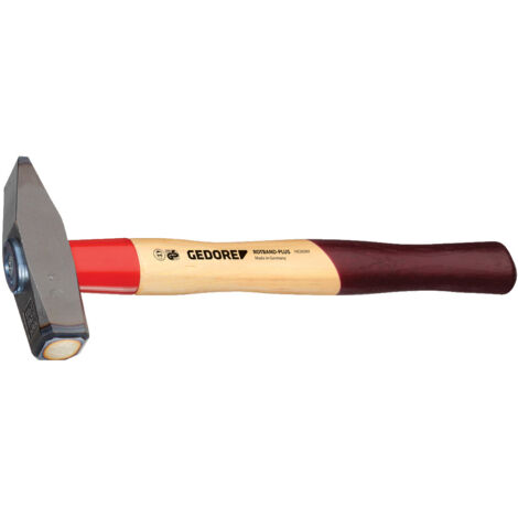 Schlosserhammer ROTBAND-PLUS mit Hickorystiel, 500 g