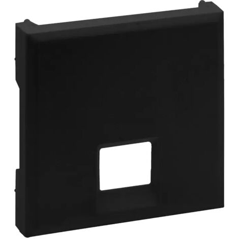 Schlüssel für Telefon- und Computer-Basen RJ 45 mattschwarz LEGRAND 864542