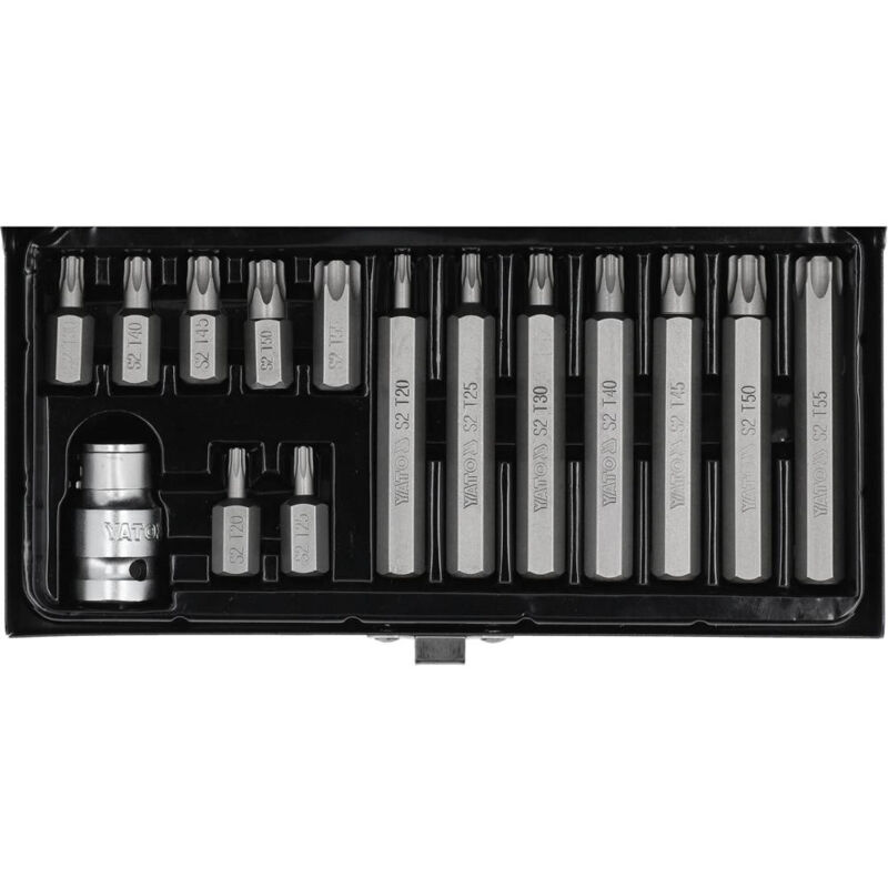Image of Yato - Torx-Sicherheitsschraubendreher-Bits, 15er-Set YT-0417