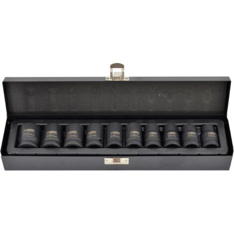 Schlüssel und Stecknüsse awtools black line socket adaptor set CrMo Stahl