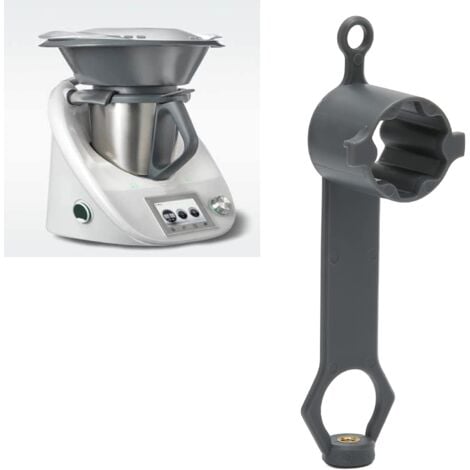 COOCHEER Schlüsselersatz, Ersatzteile für Küchenentsafter, Zubehör, passend für Vorwerk Thermomix TM5 und TM6 (schwarz)