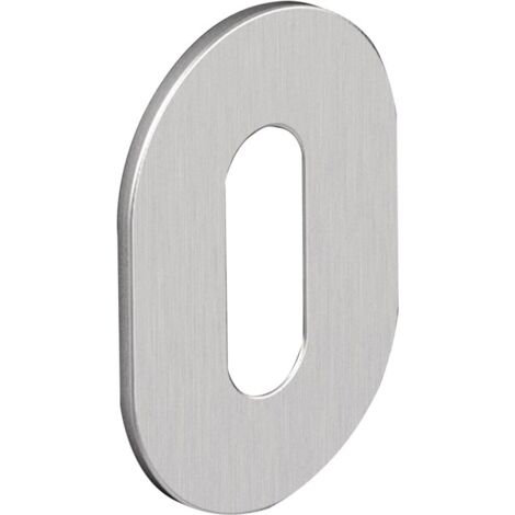 Schlüsselrostten-Paar 306XAM VA XA Schildst.1,5mm PZ ov.HEWI