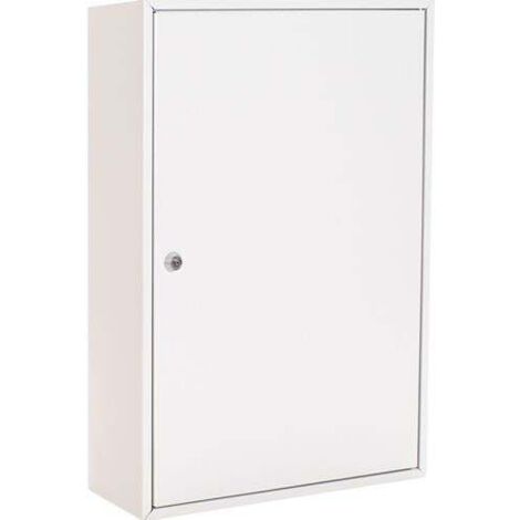 Schlüsselschrank S 150 H550xB380xT140mm 1-türig Zylinderschl.Anz.Hak.150 ROTTNER