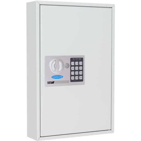 Schlüsselschrank S 64 H450xB300xT80mm 1-türig o.Anz.Hak.64 ROTTNER
