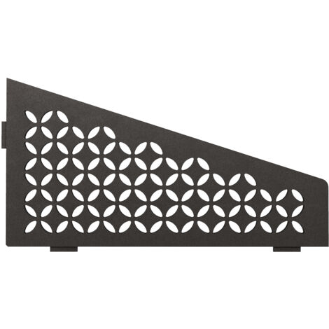 Schlüter SES3D5TSDA-E-S3 Ablage Floral 62x295x154mm Dunkelanthrazit