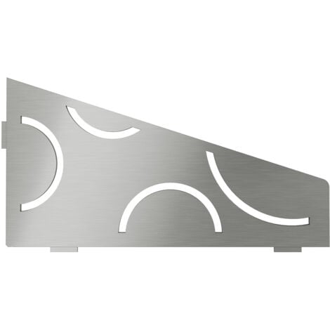 SCHLÜTER-SYSTEMS KG DEUTSCHLAND SES3D6EB-E-S3 Ablage Curve 62x295x154mm Edelstahl gebürstet