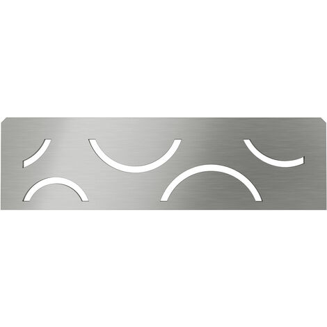 Schlüter SNS1D6EB N S1 Ablage Curve 87x300mm Edelstahl gebürstet