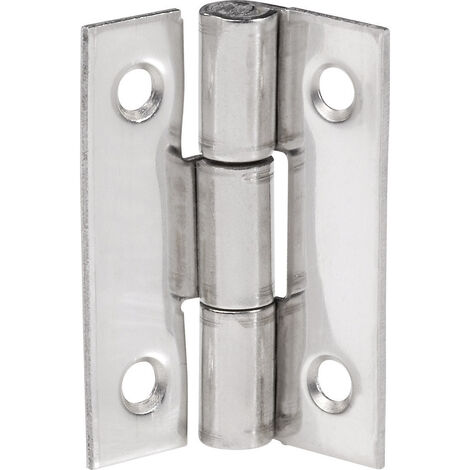 Schmale Scharniere (L x B) 30mm x 22mm Edelstahl W68439