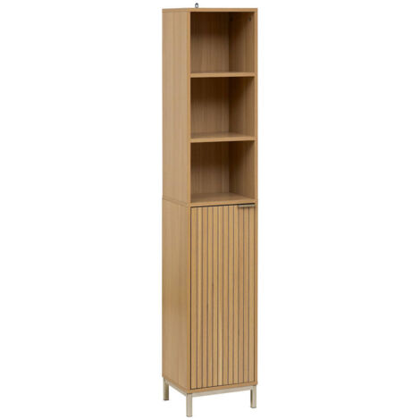 Schmaler Badezimmerschrank TASSO Säule, 33 x 28 x 168 cm