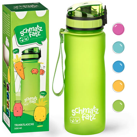 schmatzfatz Trinkflasche Sportflasche 500 ml 24 cm Tritan