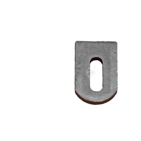Schmiedeeisen Ring Vierkant Stoß unverschweißt Ø 110 mm 12x6 mm
