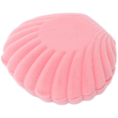 Schmuckkästchen in Muschelform, rosa – Reiseetui für Ringe, Ohrringe und Halsketten – Geschenkidee