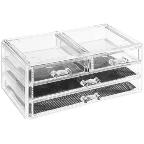 Schmuckkästchen mit 4 schubladen selena transparent - 5five