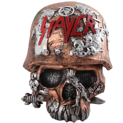 Schmuckkästchen mit Totenkopfmotiv aus Kunstharz, originelle Dekoration für drinnen und draußen