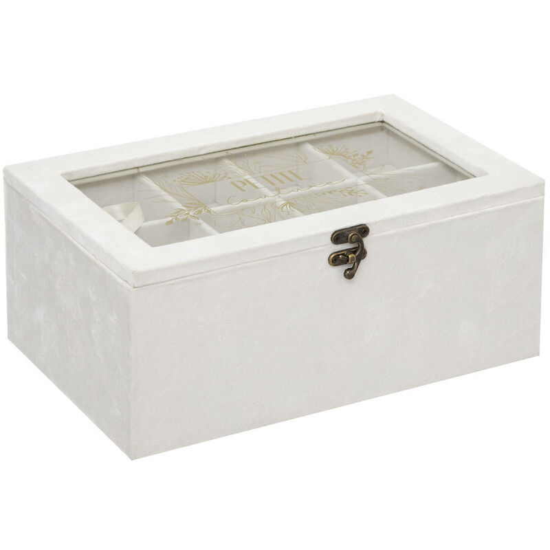 Atmosphera - Schmuckschatulle petit, Velours, 2 Etagen