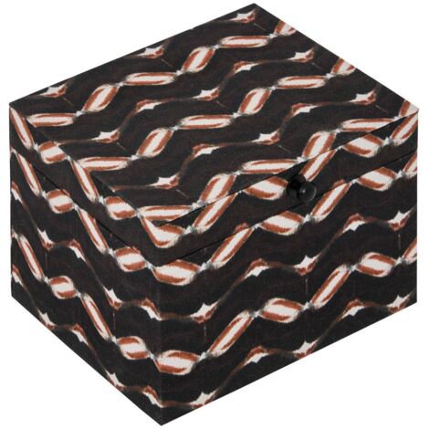 Schmuckschatulle Wonja schwarz 18x13cm - Atmosphera créateur d'intérieur