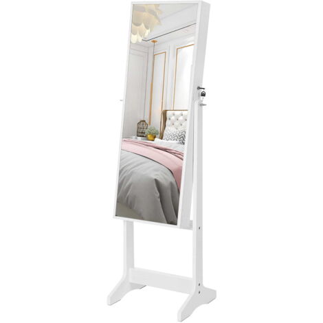 Schmuckschrank mit Spiegel - JJC69WT