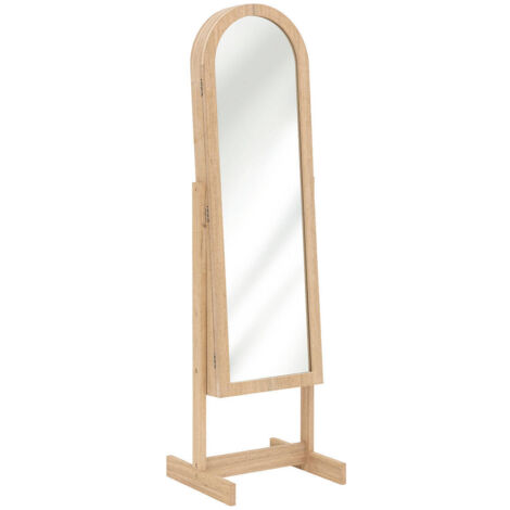 Schmuckschrank mit Spiegel SOLEYA, 42 x 37,5 x 145 cm