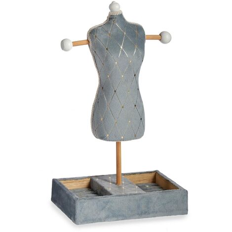 Schmuckständer in Form eines Mannequins
