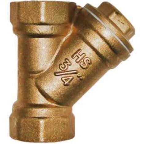 Schmutzfänger messing DN20 3/4'' für Wärmezähler Qn 2,5