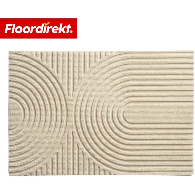Floordirekt Schmutzfangmatte Circa Beige Wellen 40 X 60 Cm