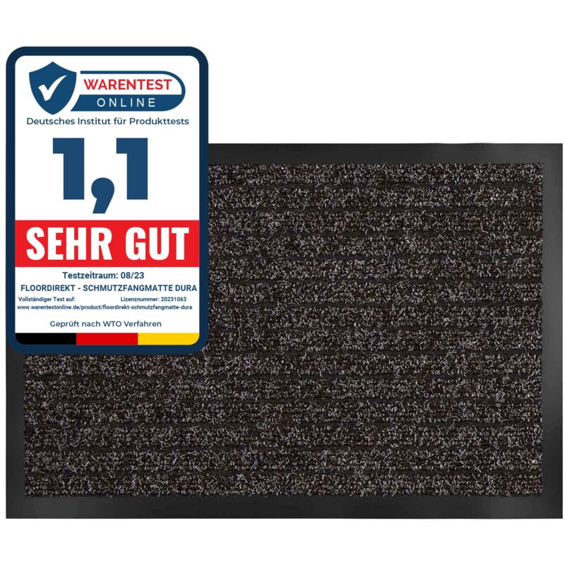 Karat Schmutzfangmatte Dura Braun 66 X 185 Cm