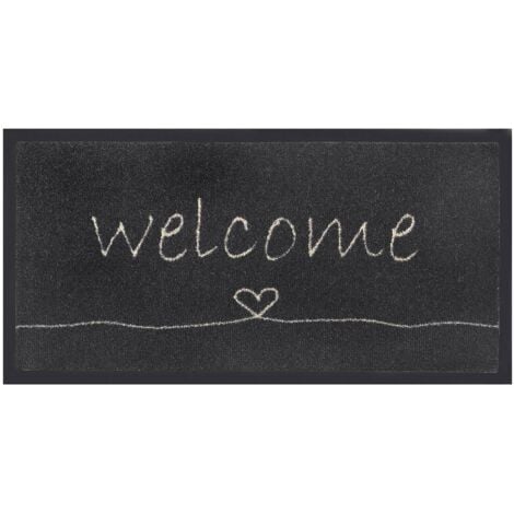 Schmutzfangmatte 'Emotion XS' Welcome heart