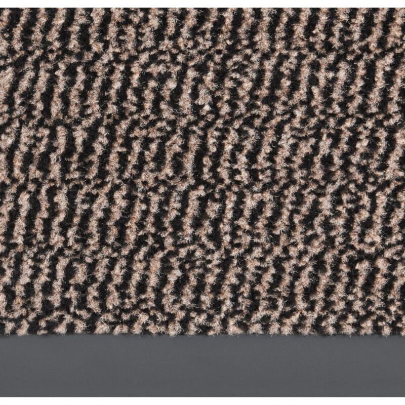 Fußmatte Getuftet 60x90 Cm Dunkelbraun Vidaxl