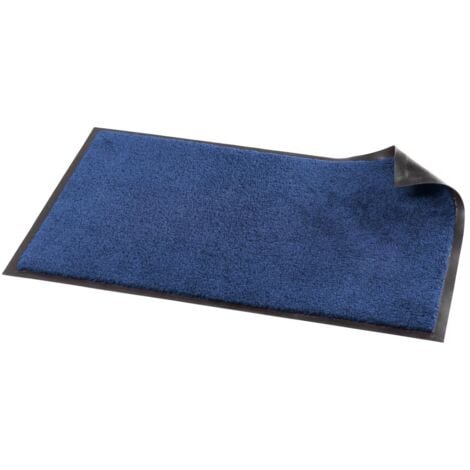 COFI 1453 Schmutzfangmatte "Trend" rutschfest drinnen und draußen blau