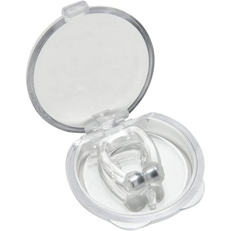 Image of Clip de ronflement ventouse bouche pince-nez Anti-ronflement congestion nasale ventilation