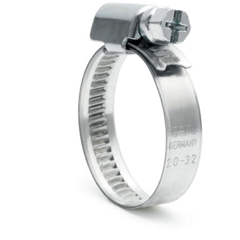 SCHNECKENGEWINDESCHELLE, W2 (Chromstahl, Edelstahl), 12 mm breit, 70 - 90 mm